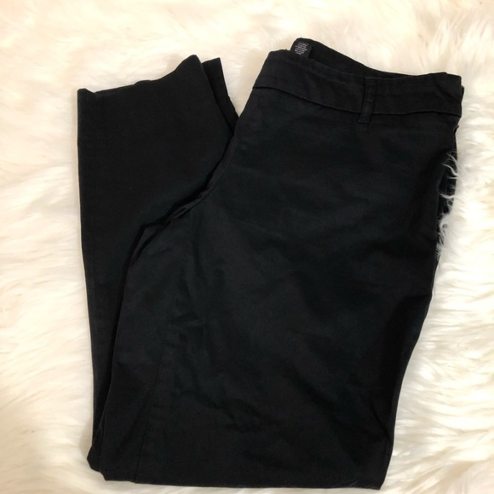 Willi Smith - cropped pants - Black - size 6